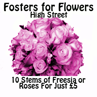 Fosters for Flowers Offer